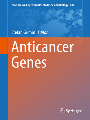cover image of Anticancer Genes